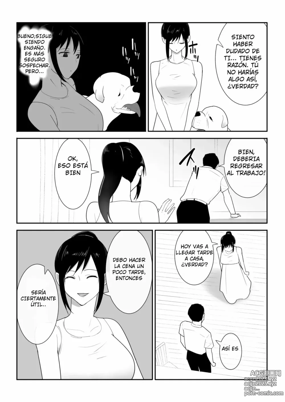 Page 10 of doujinshi Un Perro Llegó a Nuestra Casa 4