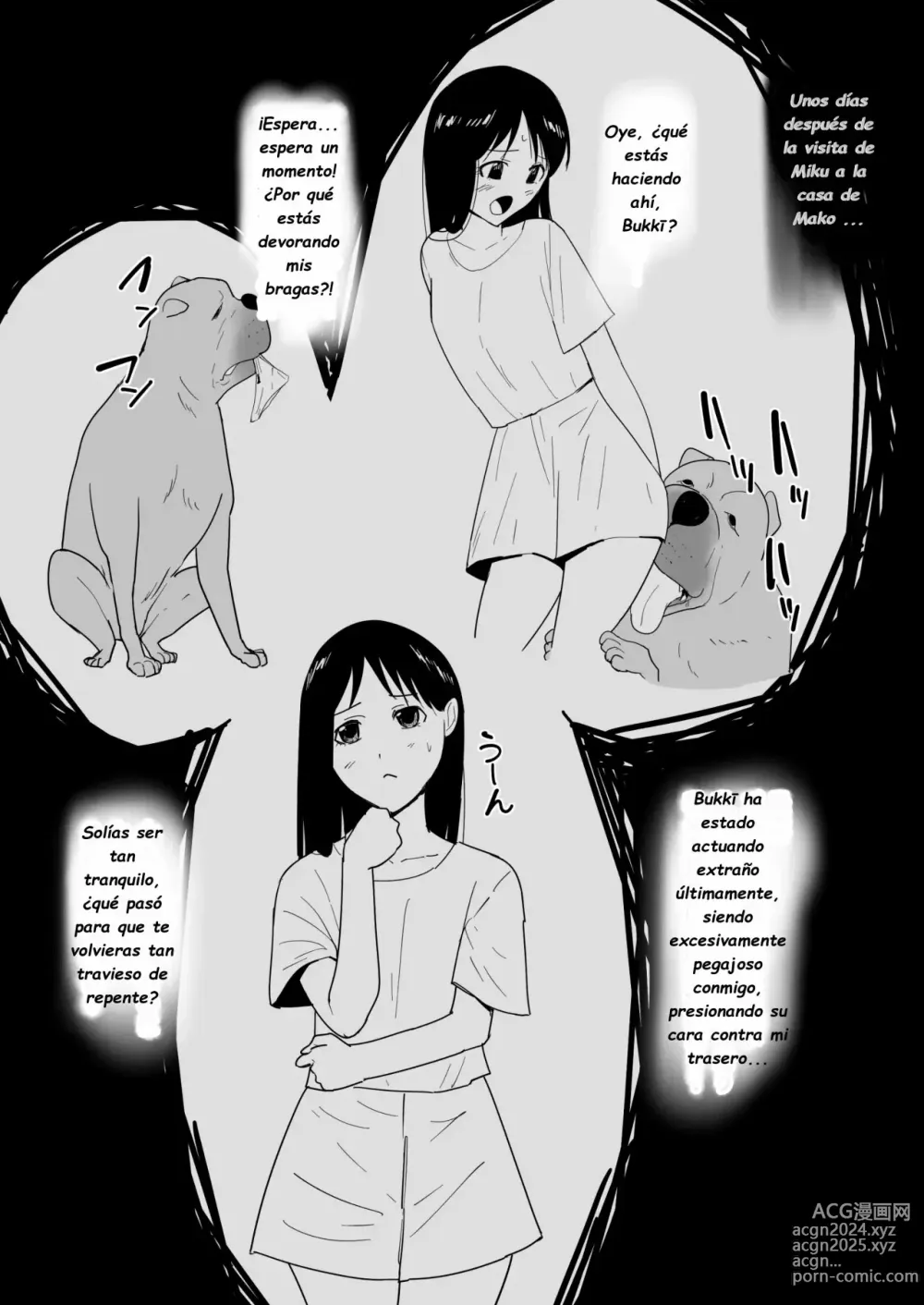 Page 40 of doujinshi With My Friend's Pet