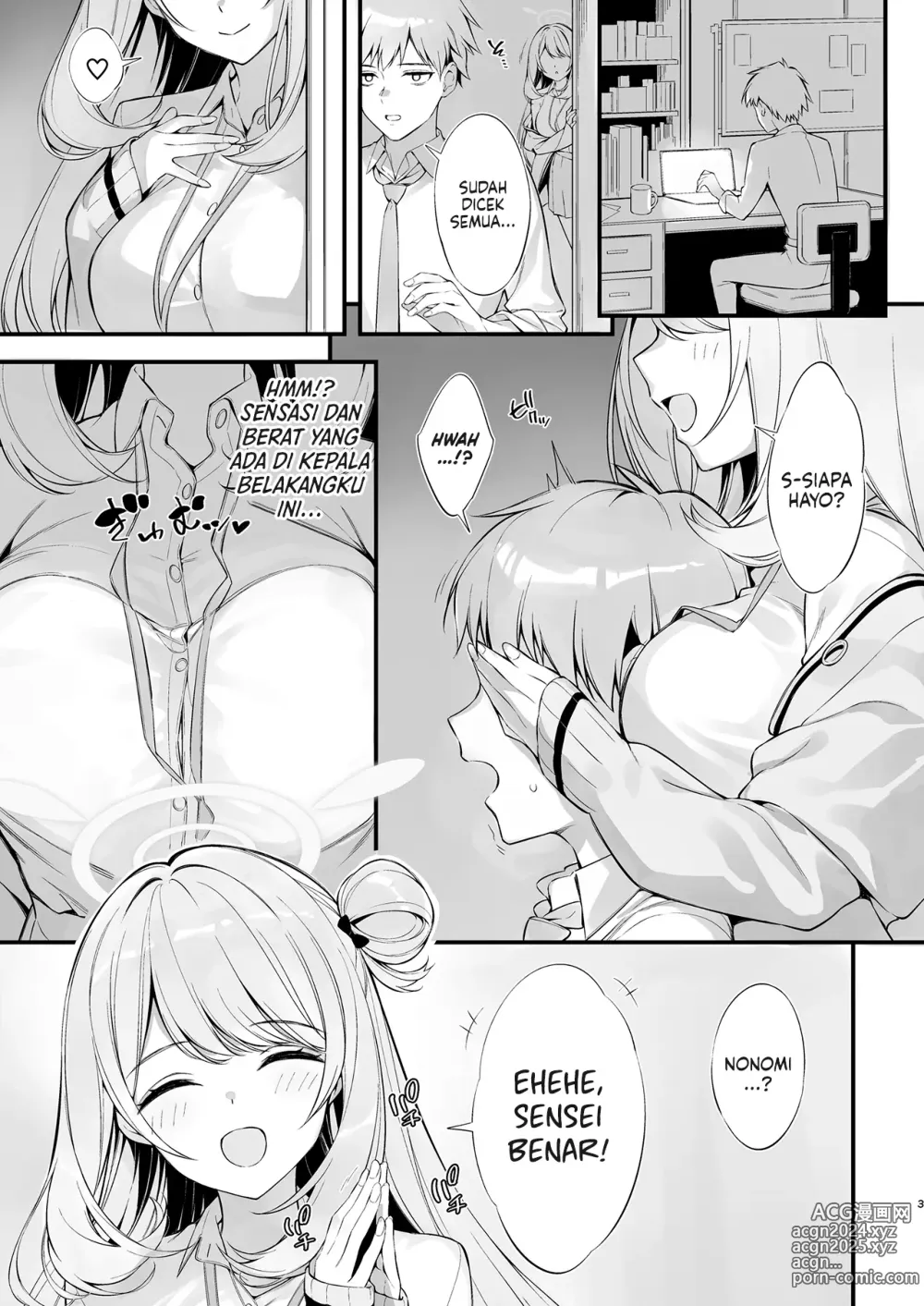 Page 2 of doujinshi Sensei, Nechattan desu ka? Osocchattemo Ii desu ka?