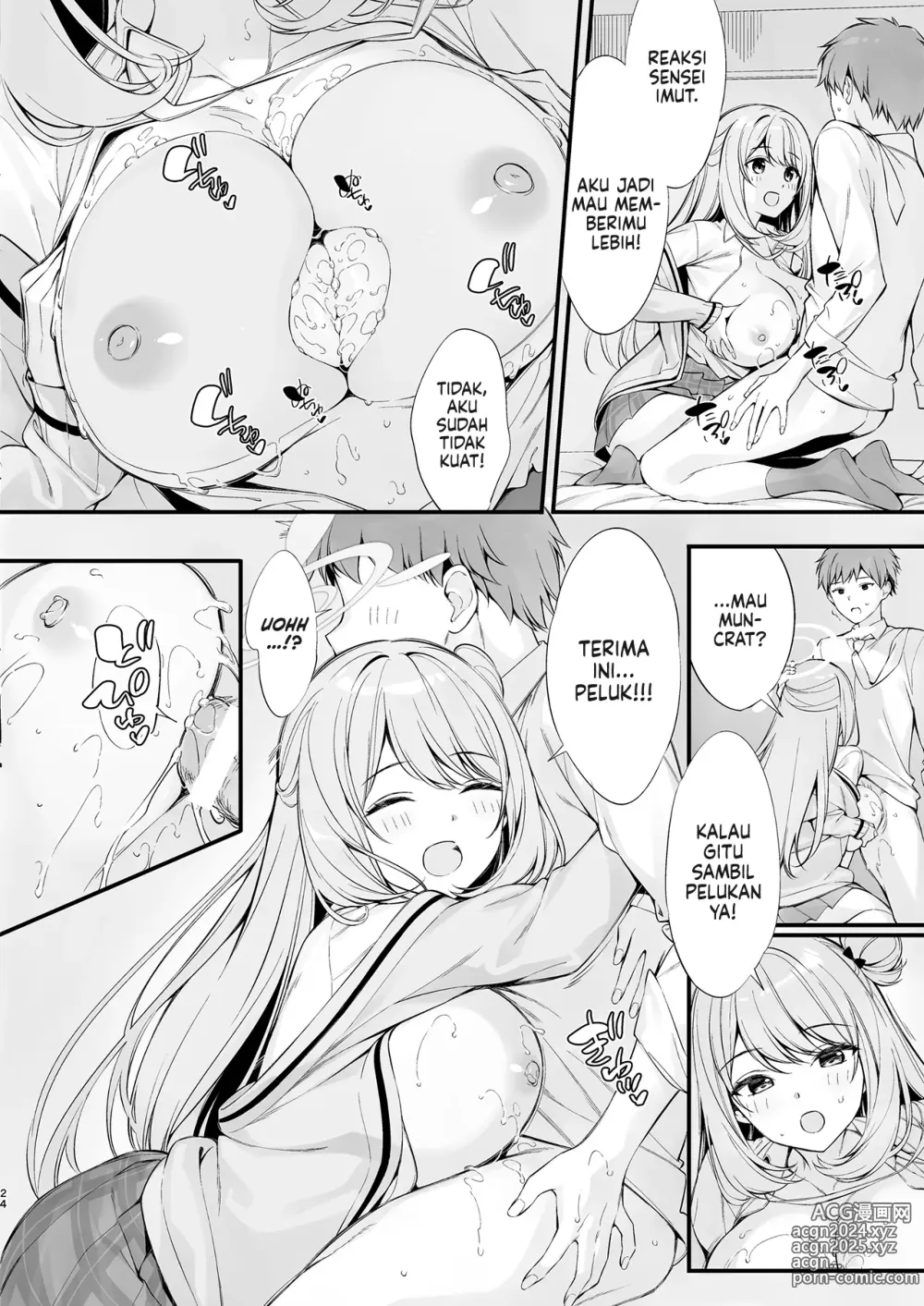 Page 23 of doujinshi Sensei, Nechattan desu ka? Osocchattemo Ii desu ka?