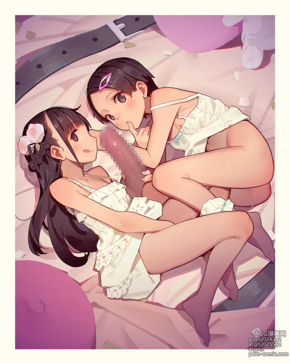 Page 594 of doujinshi MUKs ARTWORKS 2023 SLEEPOVERS