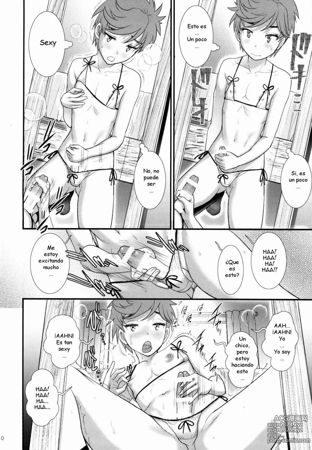 Page 9 of doujinshi Tsubasa-kun to Kakeru-kun Okawari