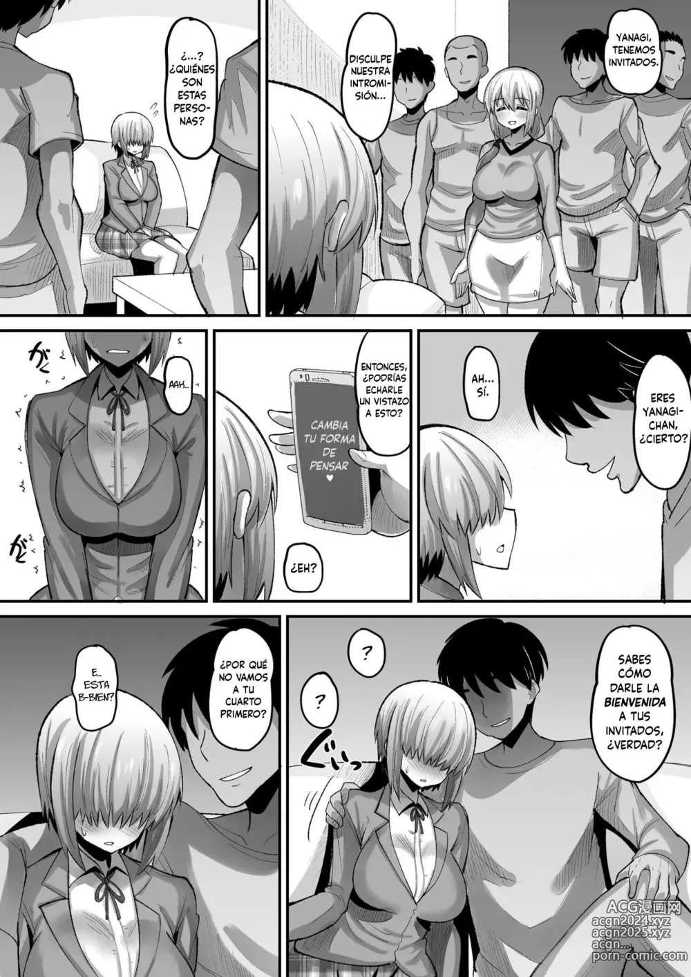 Page 4 of doujinshi Cambiando el Sentido Común de la Familia Uzaki