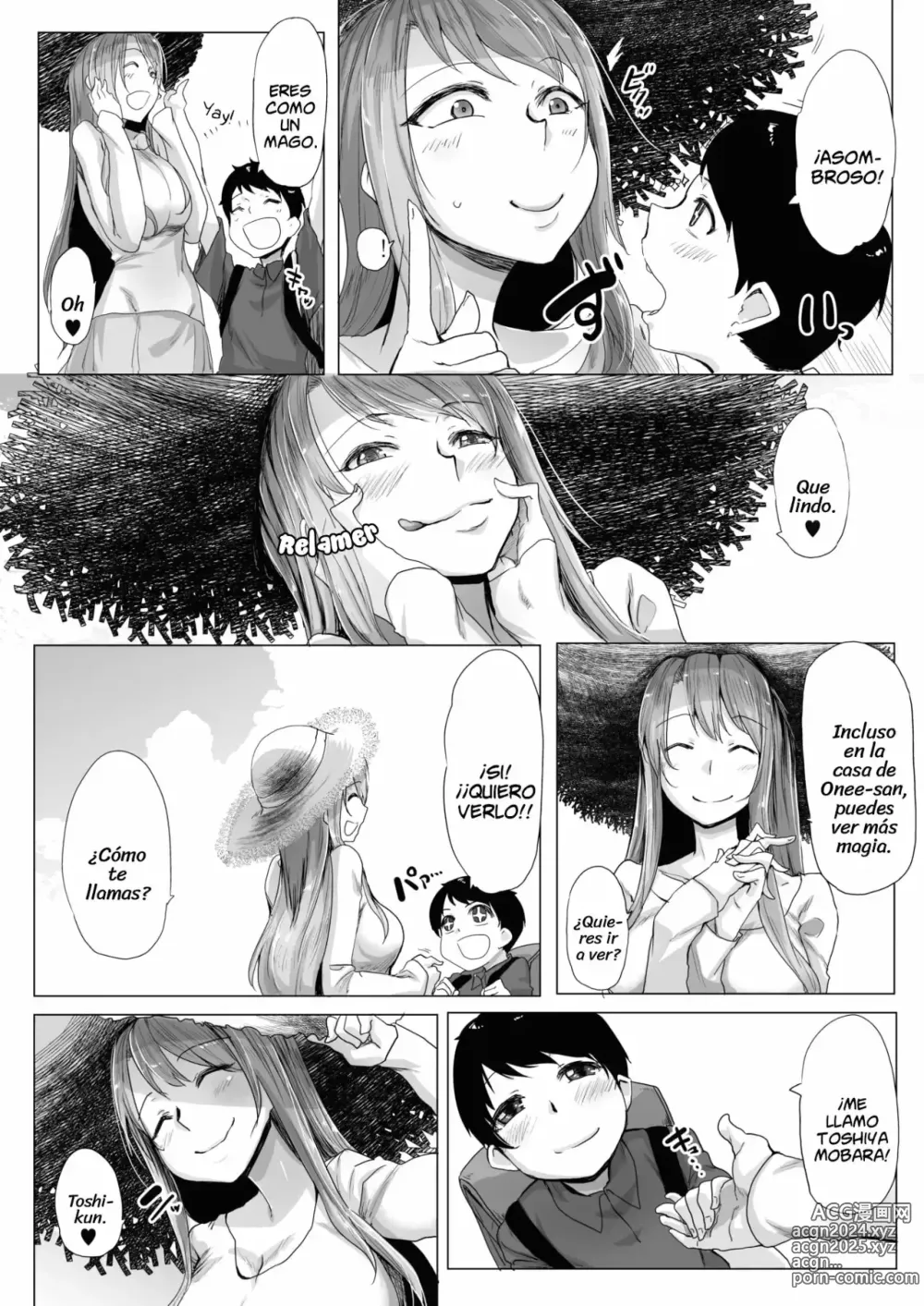 Page 4 of manga La Magia de Onee-san