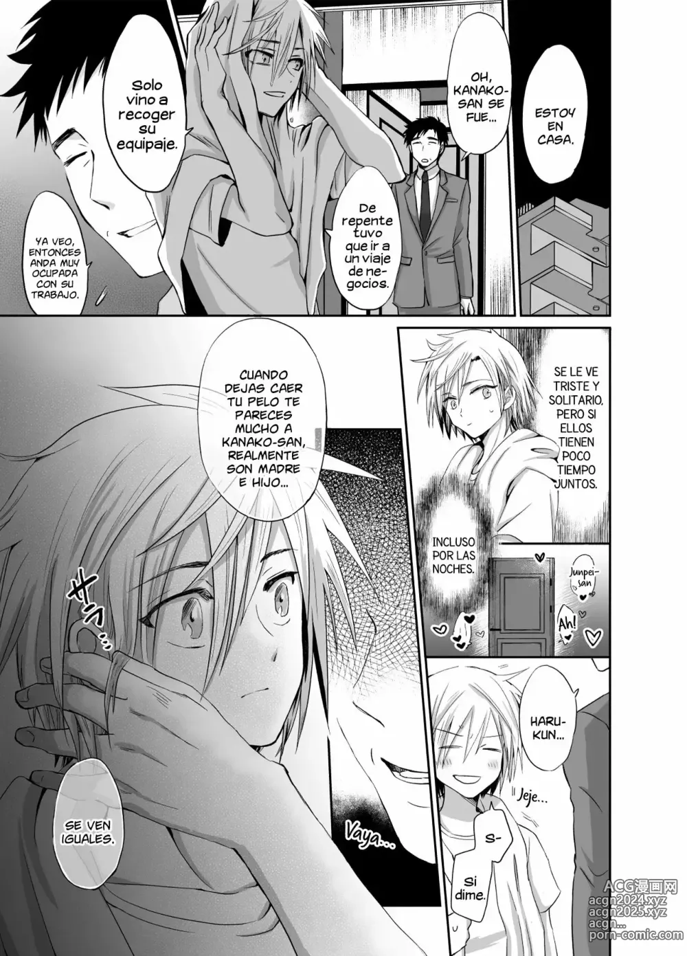 Page 11 of doujinshi Soy Heterosexual Pero Mi Padrastro Me Convirtio en su Mujer 1 y 2