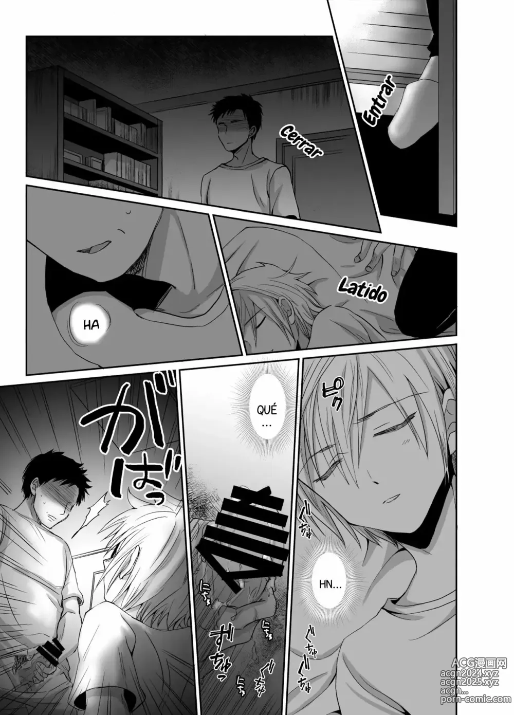 Page 13 of doujinshi Soy Heterosexual Pero Mi Padrastro Me Convirtio en su Mujer 1 y 2