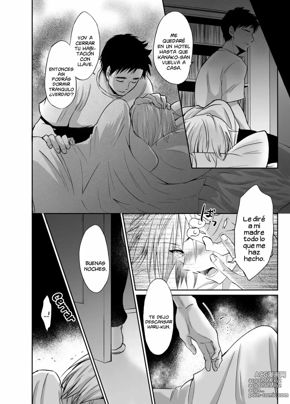 Page 18 of doujinshi Soy Heterosexual Pero Mi Padrastro Me Convirtio en su Mujer 1 y 2