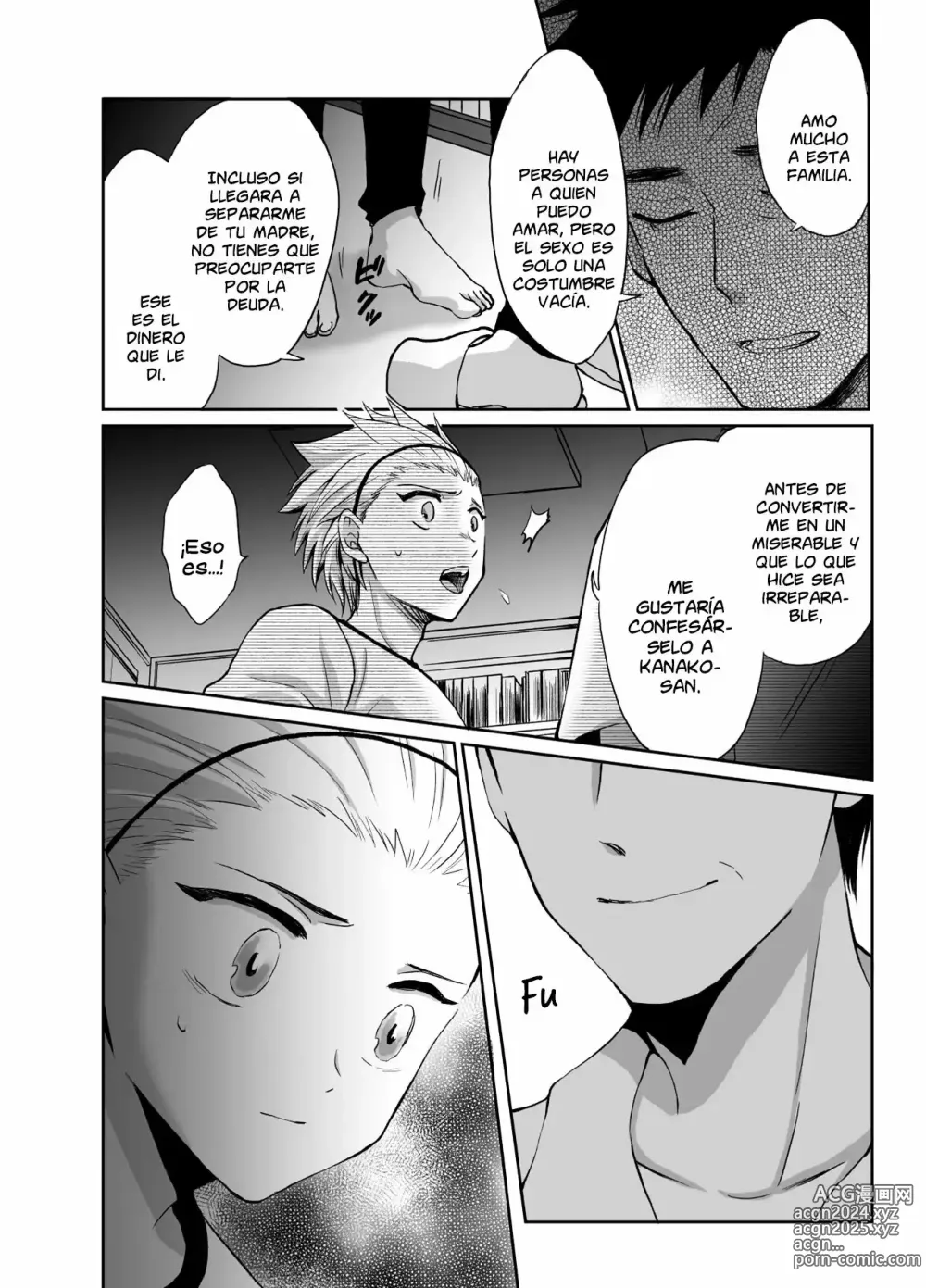 Page 22 of doujinshi Soy Heterosexual Pero Mi Padrastro Me Convirtio en su Mujer 1 y 2