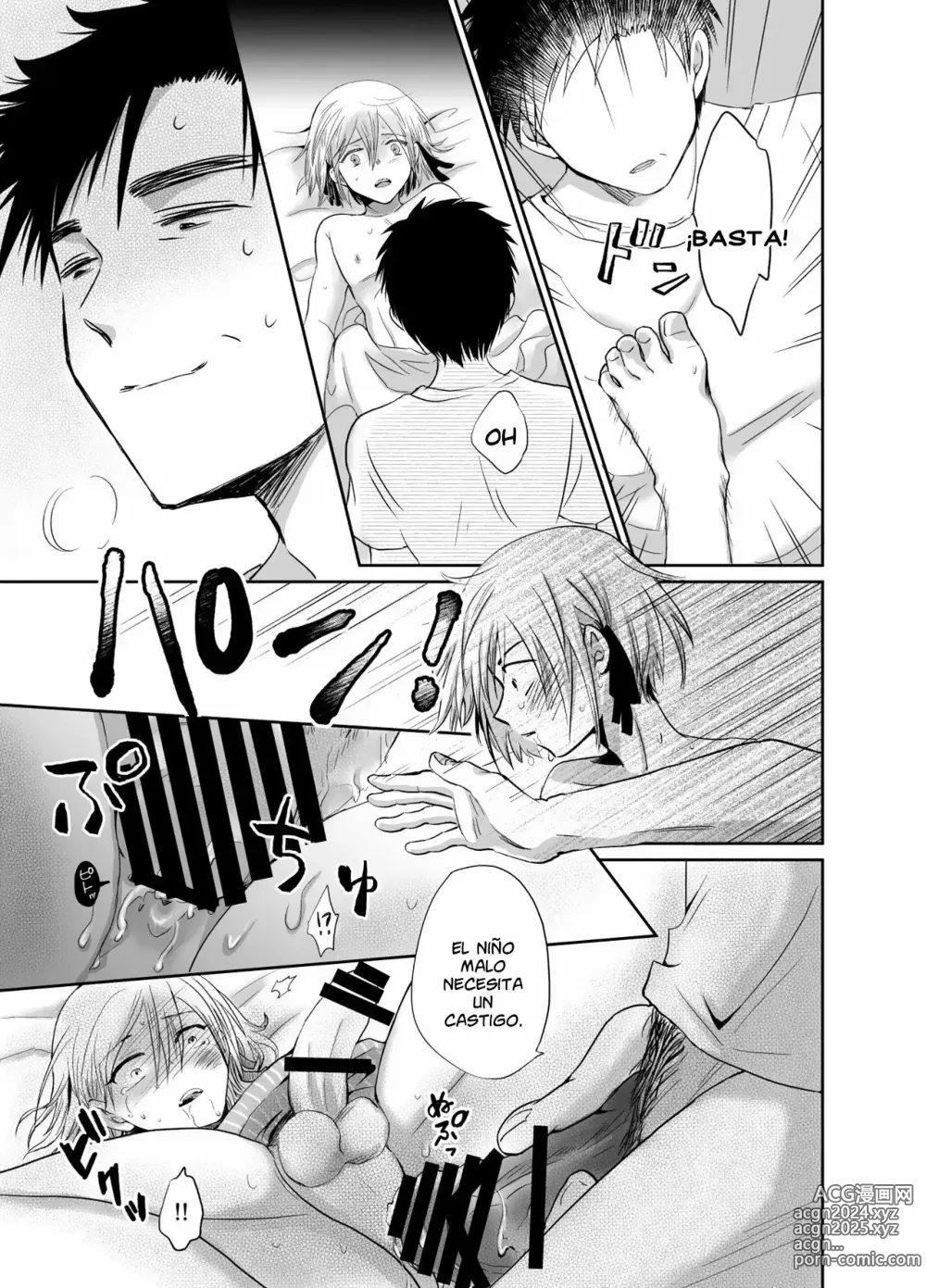 Page 29 of doujinshi Soy Heterosexual Pero Mi Padrastro Me Convirtio en su Mujer 1 y 2