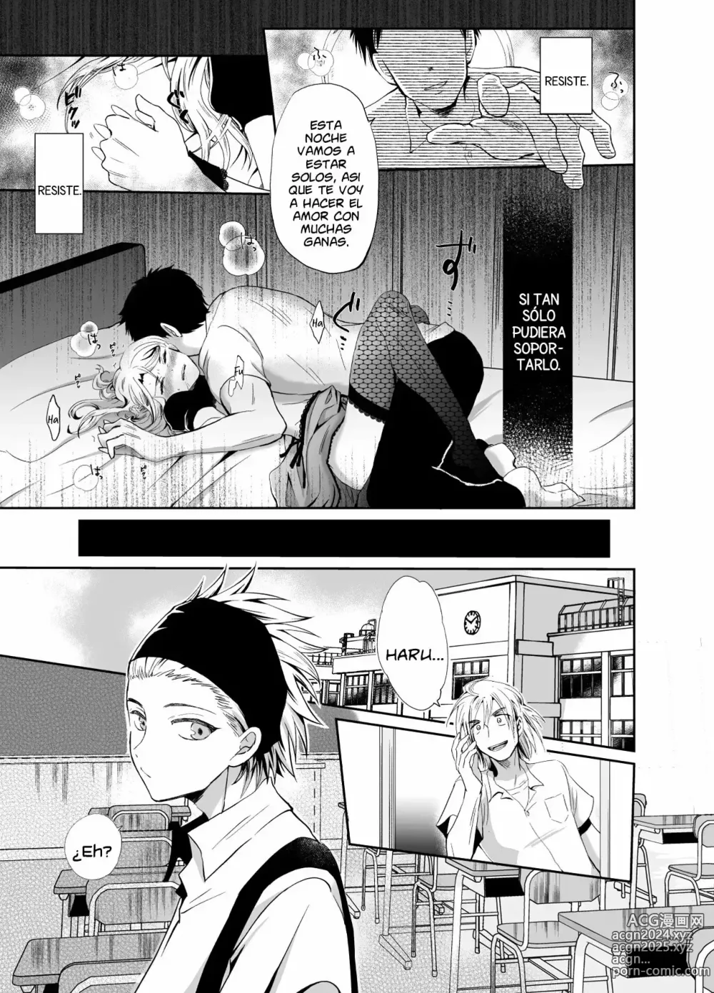 Page 5 of doujinshi Soy Heterosexual Pero Mi Padrastro Me Convirtio en su Mujer 1 y 2