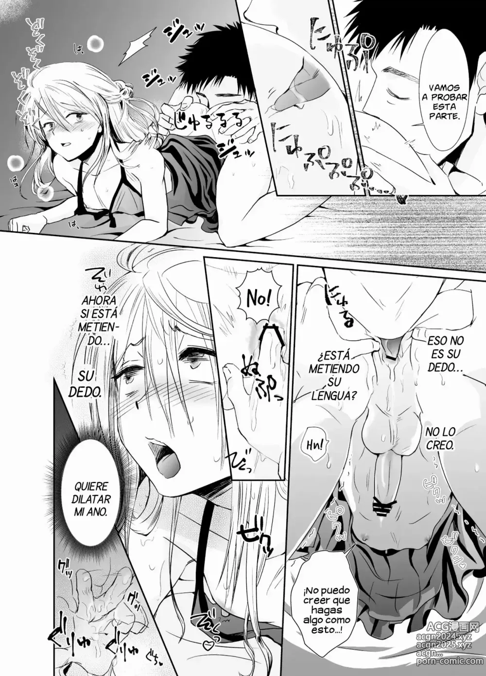 Page 42 of doujinshi Soy Heterosexual Pero Mi Padrastro Me Convirtio en su Mujer 1 y 2