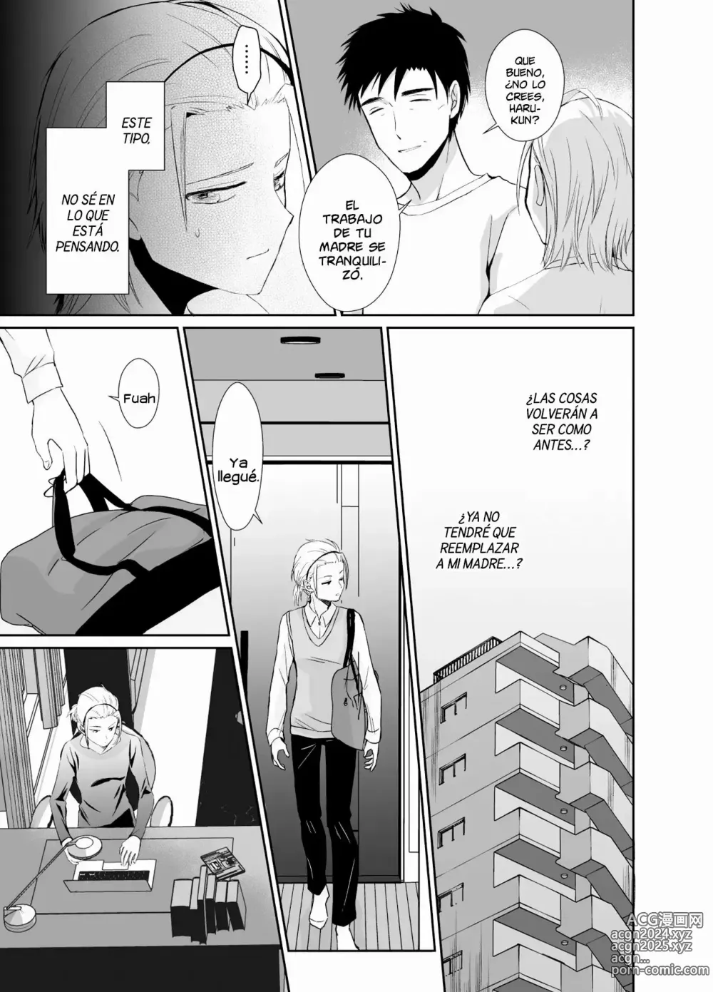 Page 59 of doujinshi Soy Heterosexual Pero Mi Padrastro Me Convirtio en su Mujer 1 y 2