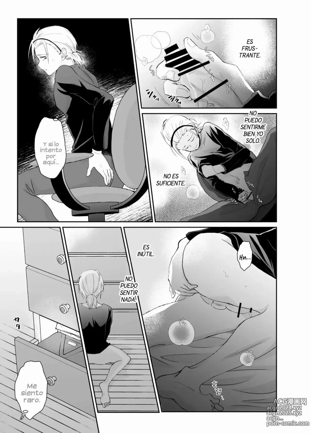 Page 61 of doujinshi Soy Heterosexual Pero Mi Padrastro Me Convirtio en su Mujer 1 y 2