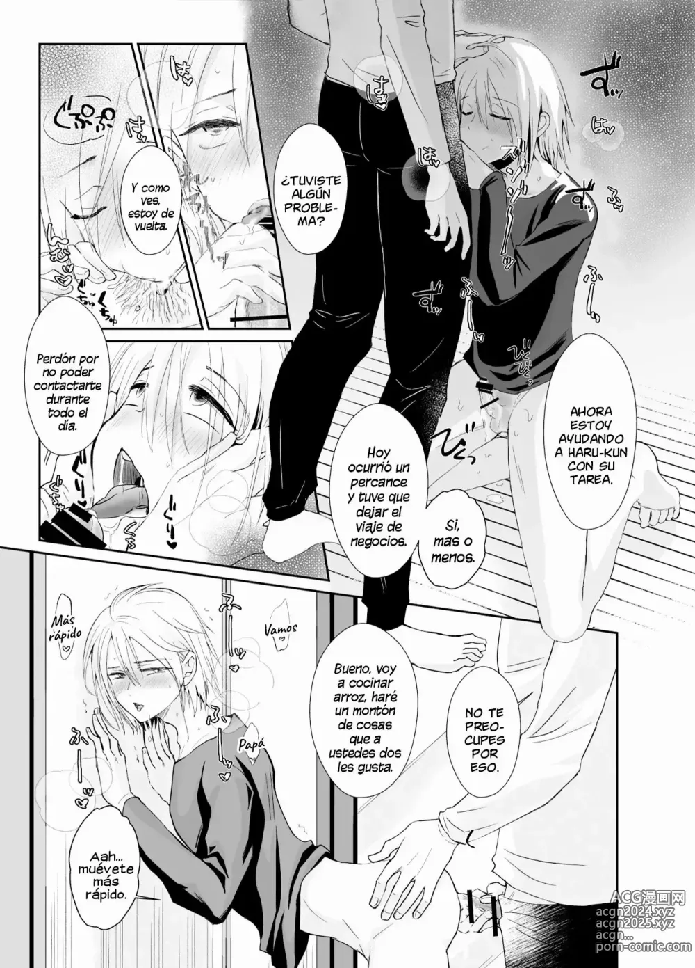 Page 69 of doujinshi Soy Heterosexual Pero Mi Padrastro Me Convirtio en su Mujer 1 y 2