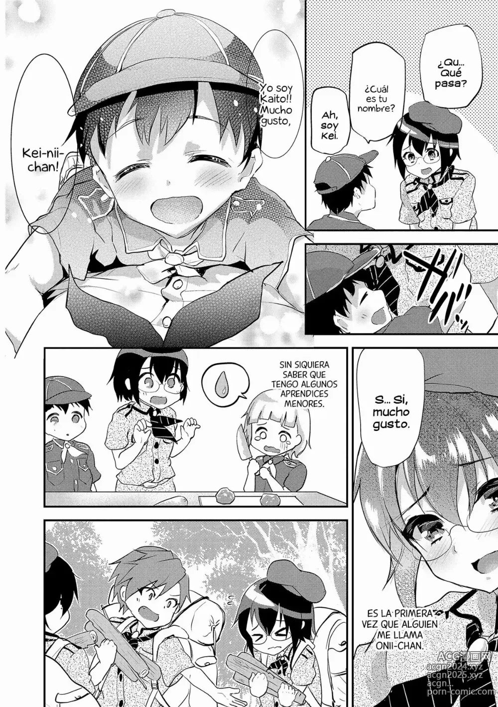 Page 5 of manga Boy-Scout por Primera Vez