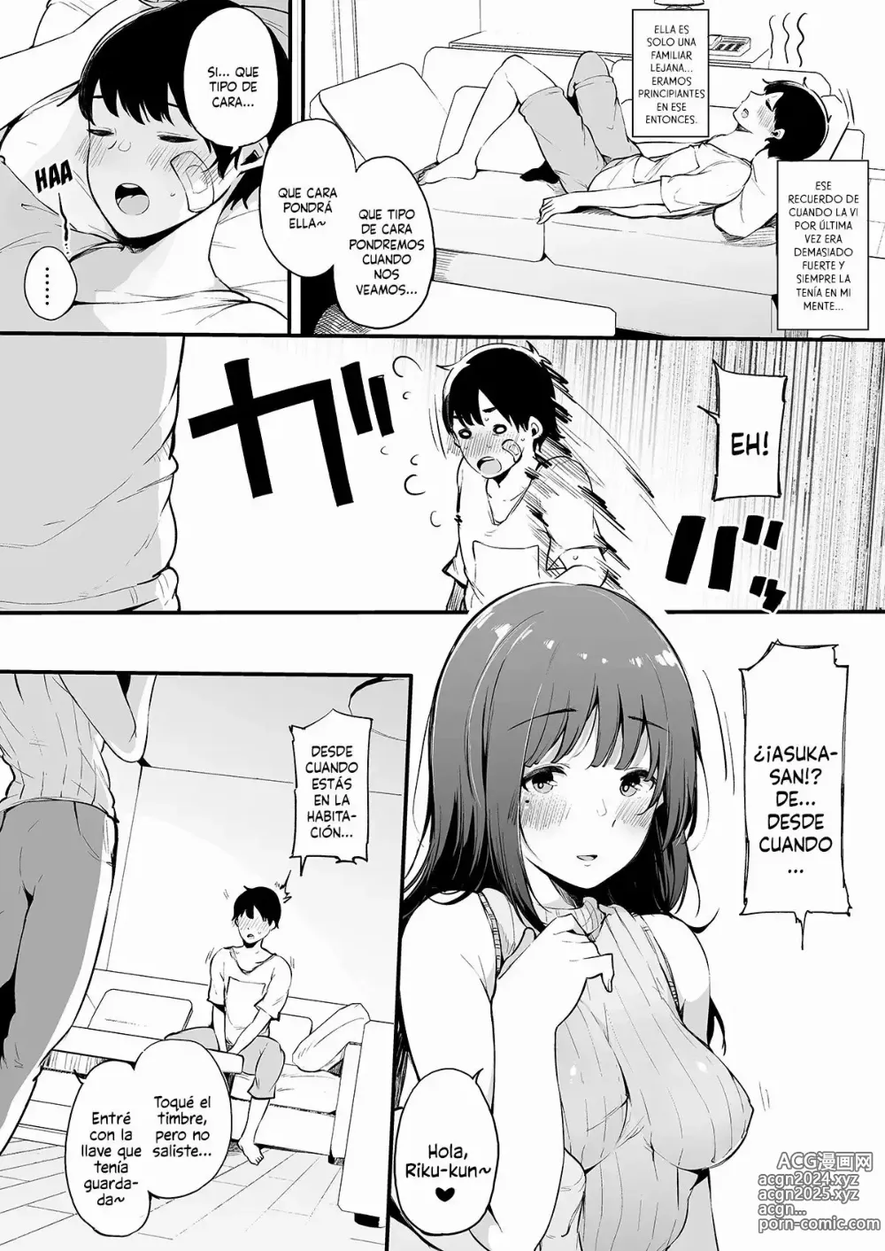 Page 9 of doujinshi Natsu Yasumi, Onee-chan to. Vacaciones de Verano con mi Vecina Mayor.