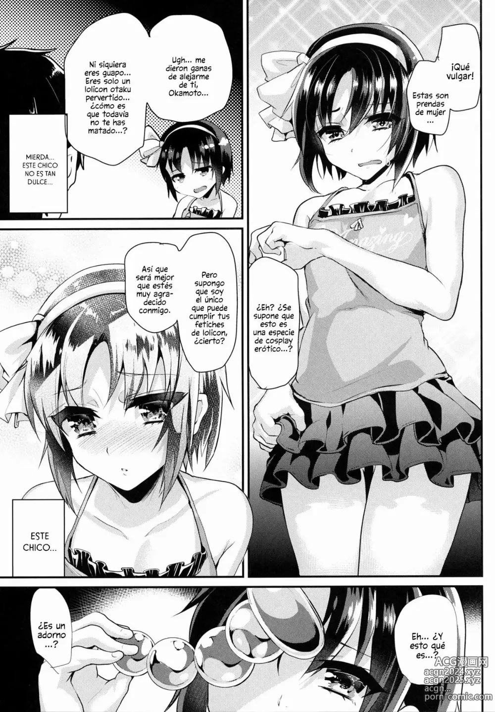 Page 8 of doujinshi Tsundere Seito ni Josou Ona Onegaishite Hamete Ikasemakutte Kanojo ni Shita Ken ww