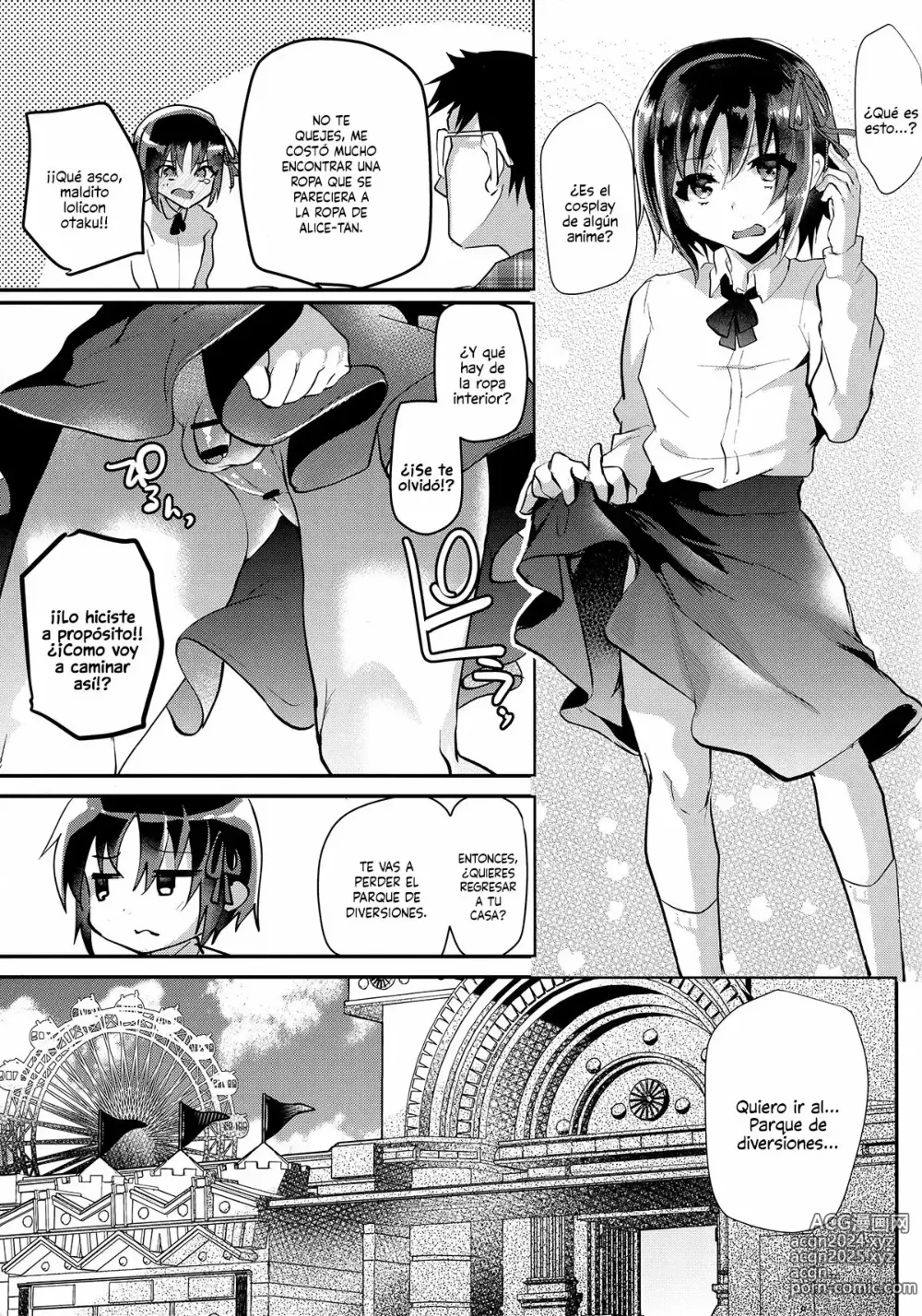 Page 9 of doujinshi Tsundere Shota Kanojo to Josou Date Chuu Doko demo Itazura Shite Hamemakutta Ken ww