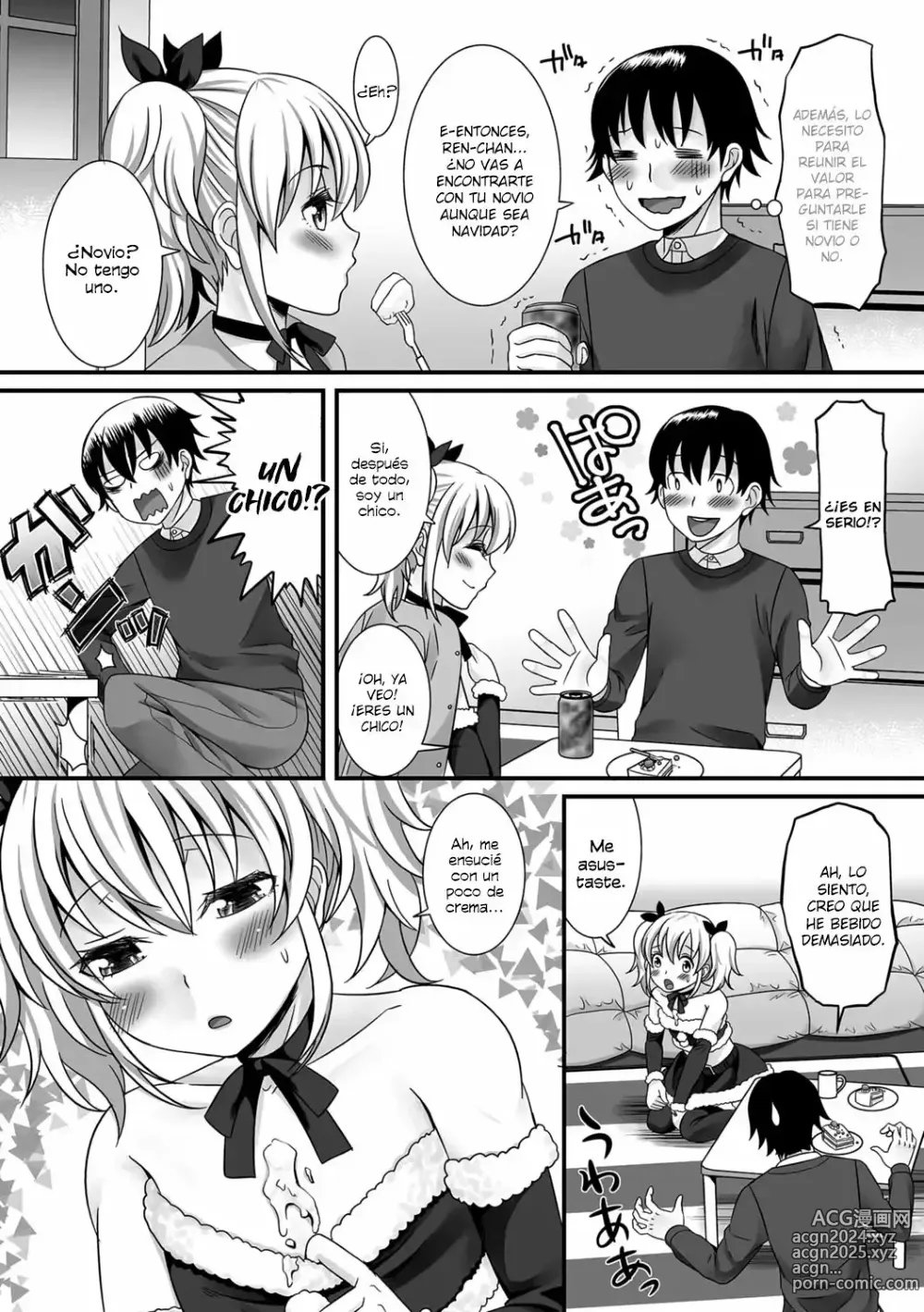 Page 8 of manga Christmas Miracle (Fuwatoro Otokonoko!))