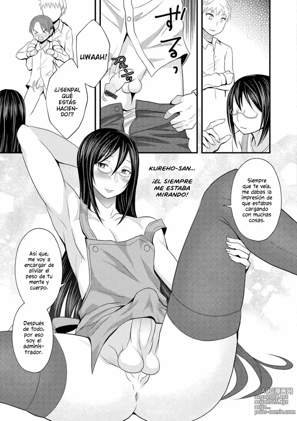 Page 9 of manga Onee-chan wa Danshiryou no Kanrinin-san