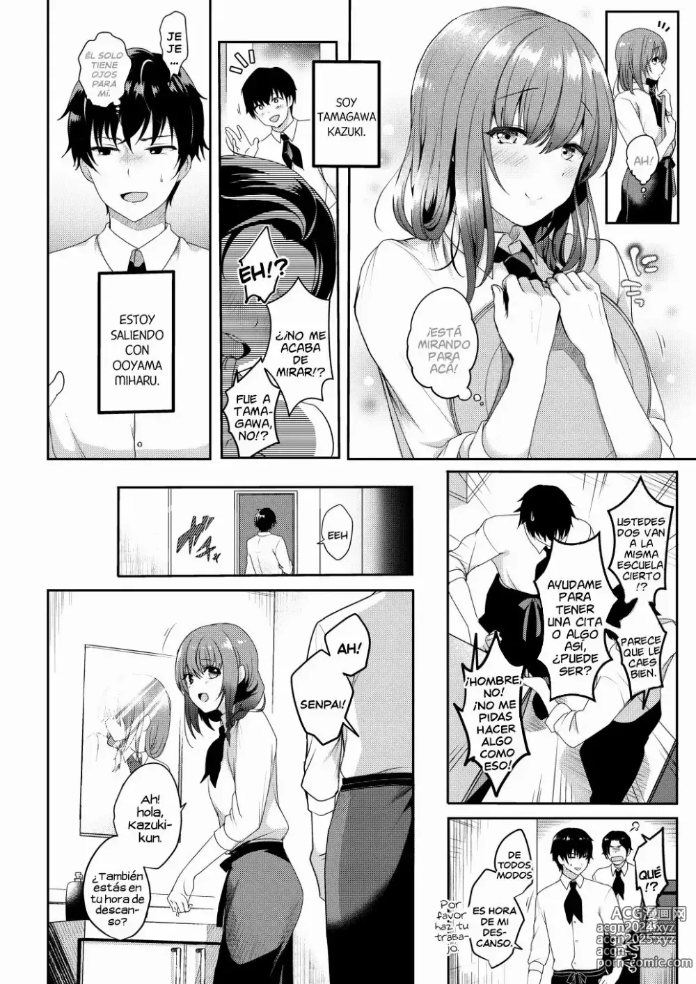 Page 3 of doujinshi Las Tetas de Senpai 1 Y 2