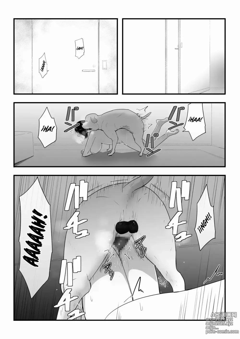 Page 12 of doujinshi Un Perro Llegó a Nuestra Casa 3