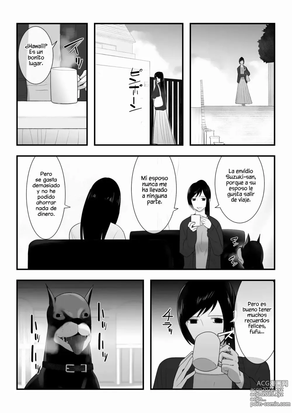 Page 22 of doujinshi Un Perro Llegó a Nuestra Casa 3