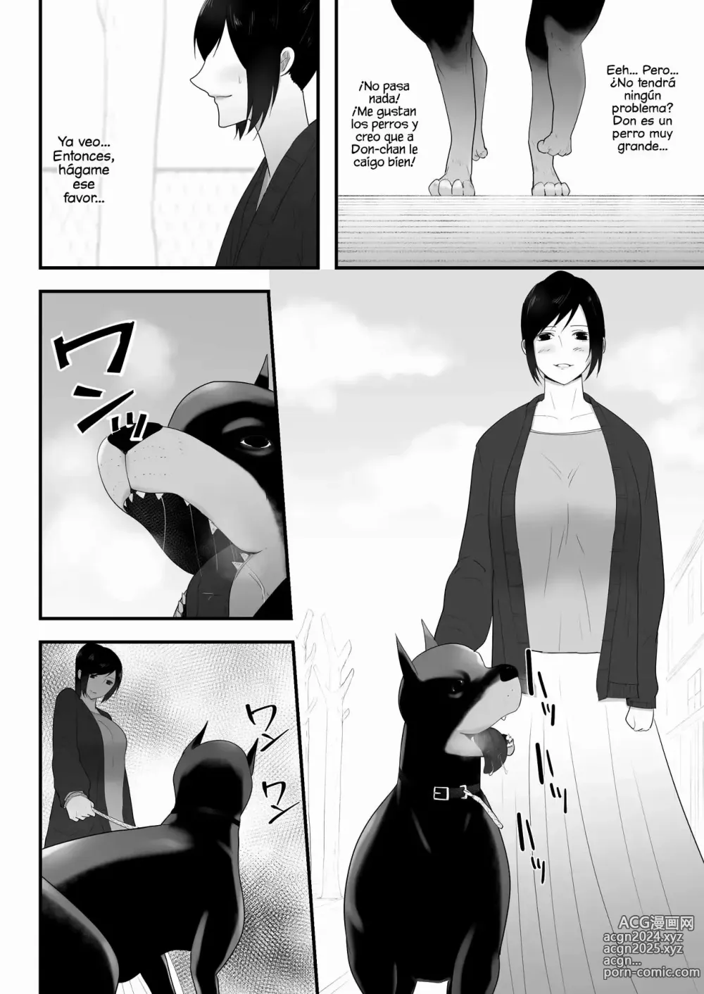 Page 25 of doujinshi Un Perro Llegó a Nuestra Casa 3