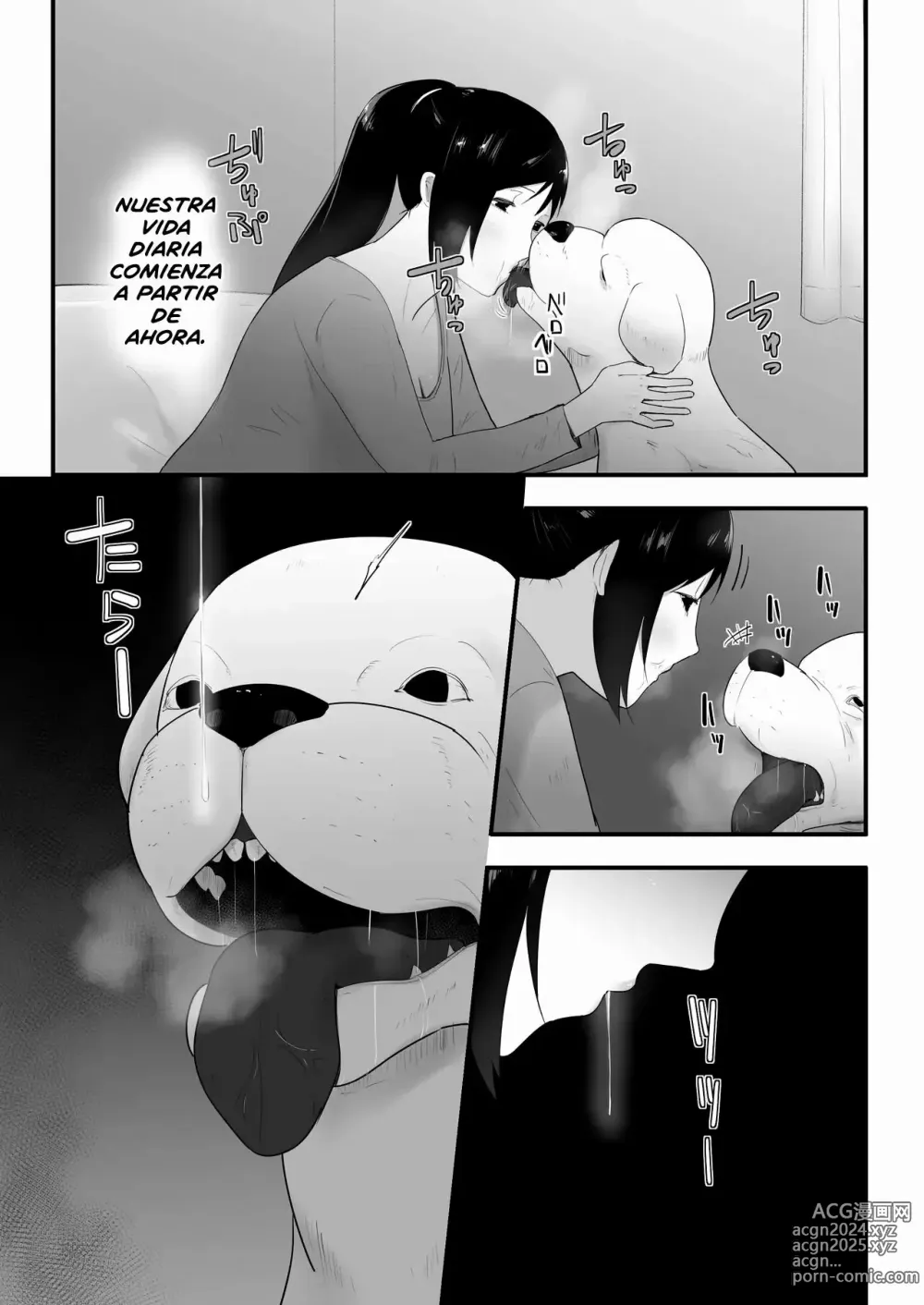 Page 6 of doujinshi Un Perro Llegó a Nuestra Casa 3