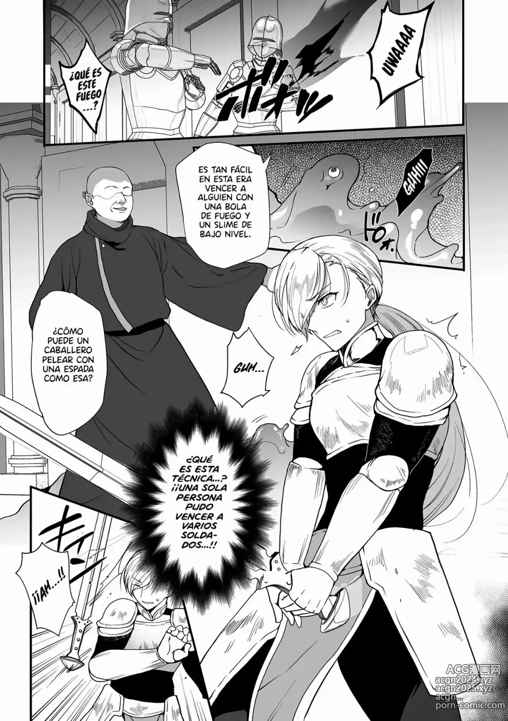 Page 4 of doujinshi Hentai Inmon 3 Eiyuu Kishi Mesu Ochi Koukai Saimin