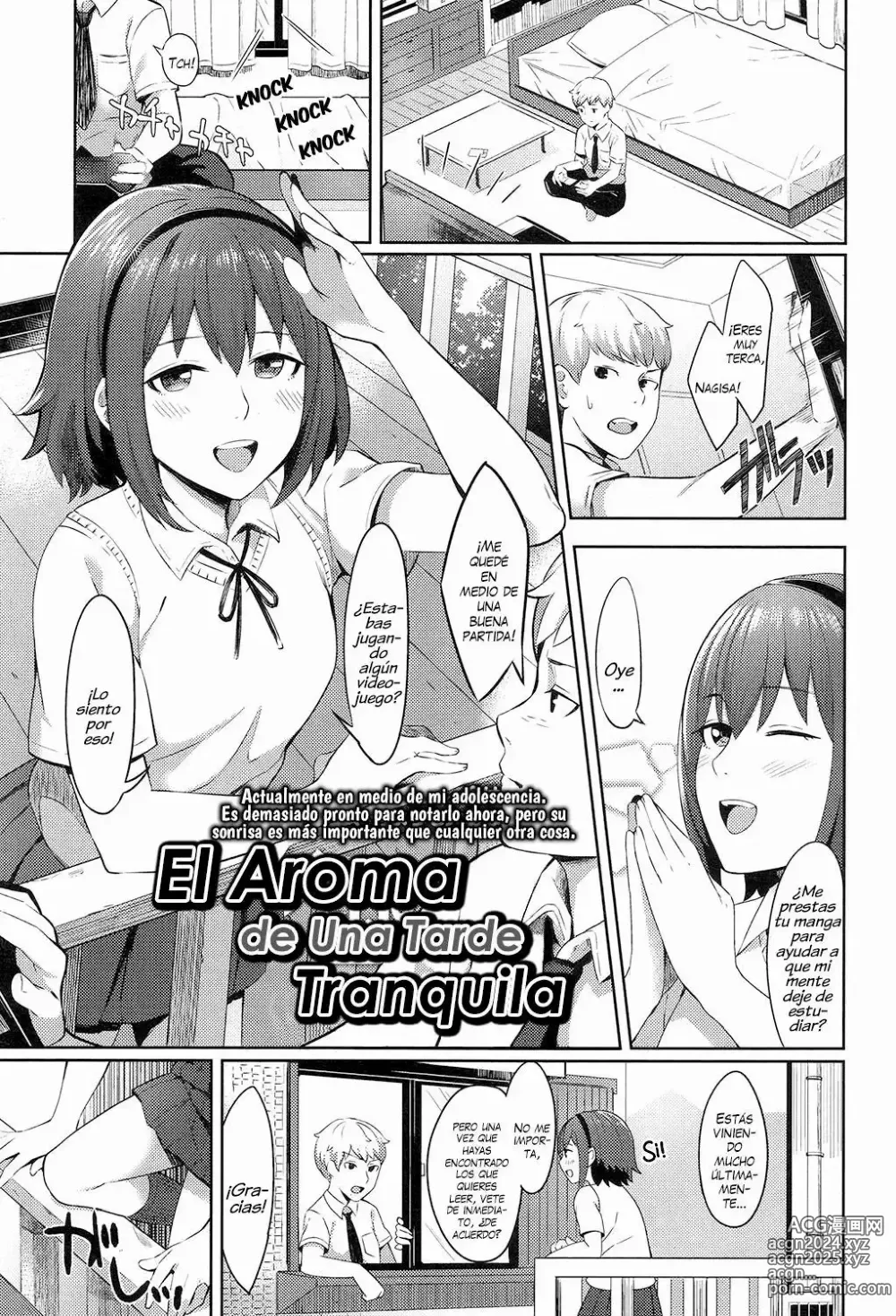 Page 1 of manga El Aroma de Una Tarde Tranquila