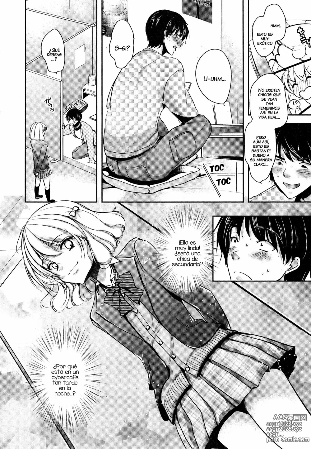 Page 2 of manga Net Cafe Nanmin Otokonoko no Kasegikata