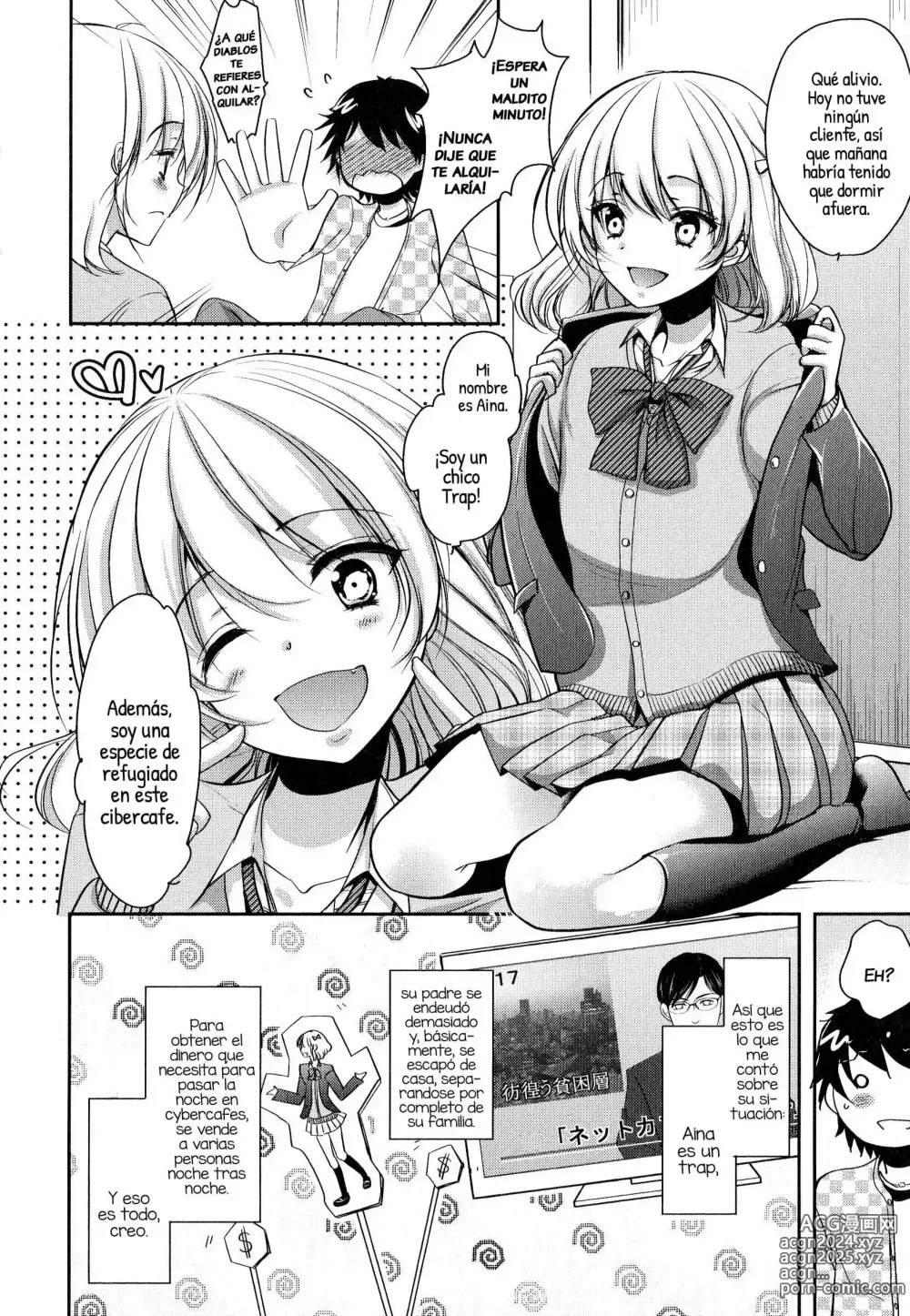 Page 4 of manga Net Cafe Nanmin Otokonoko no Kasegikata