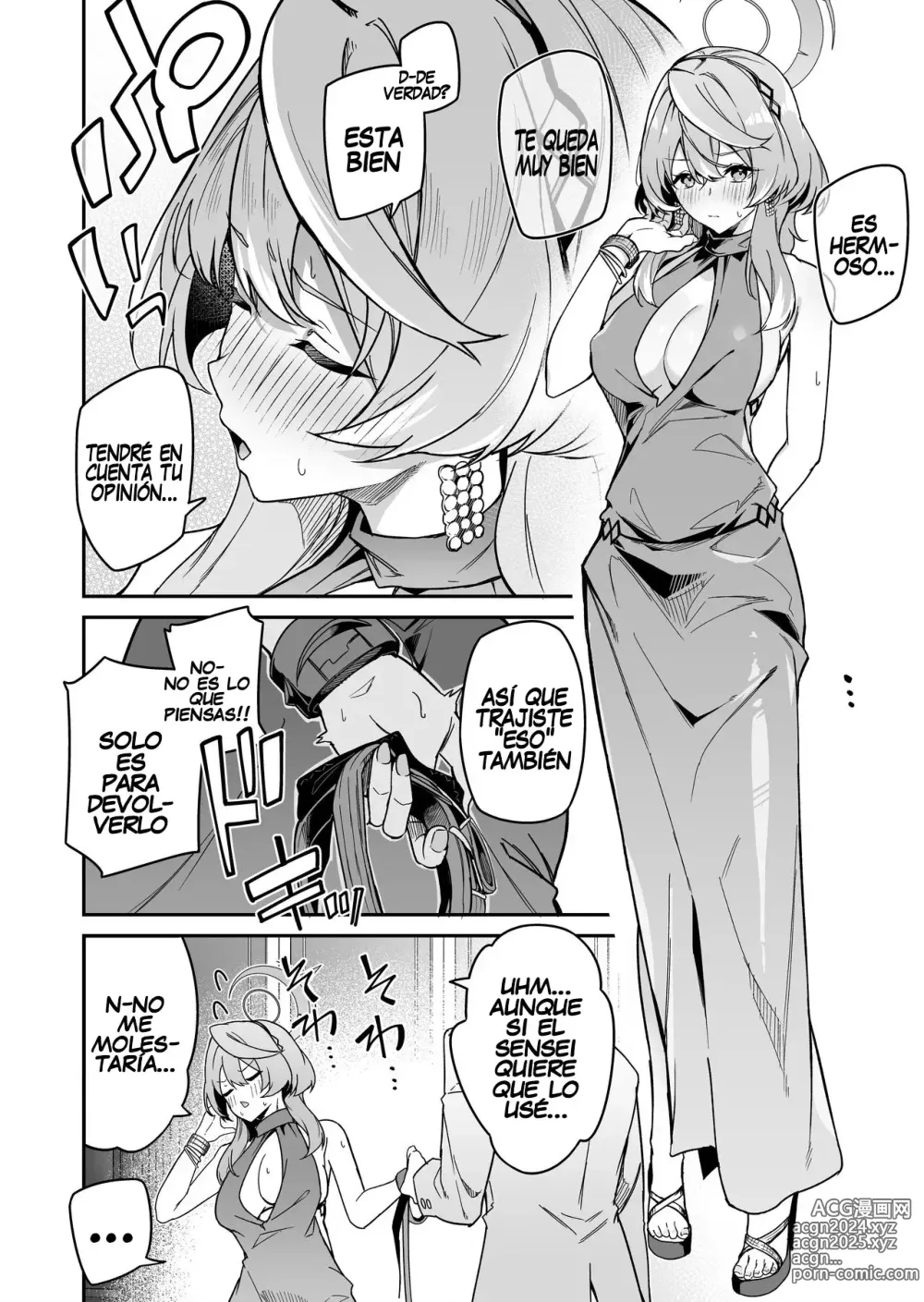 Page 8 of doujinshi Fuuki ni Saegiru Amou no Oto