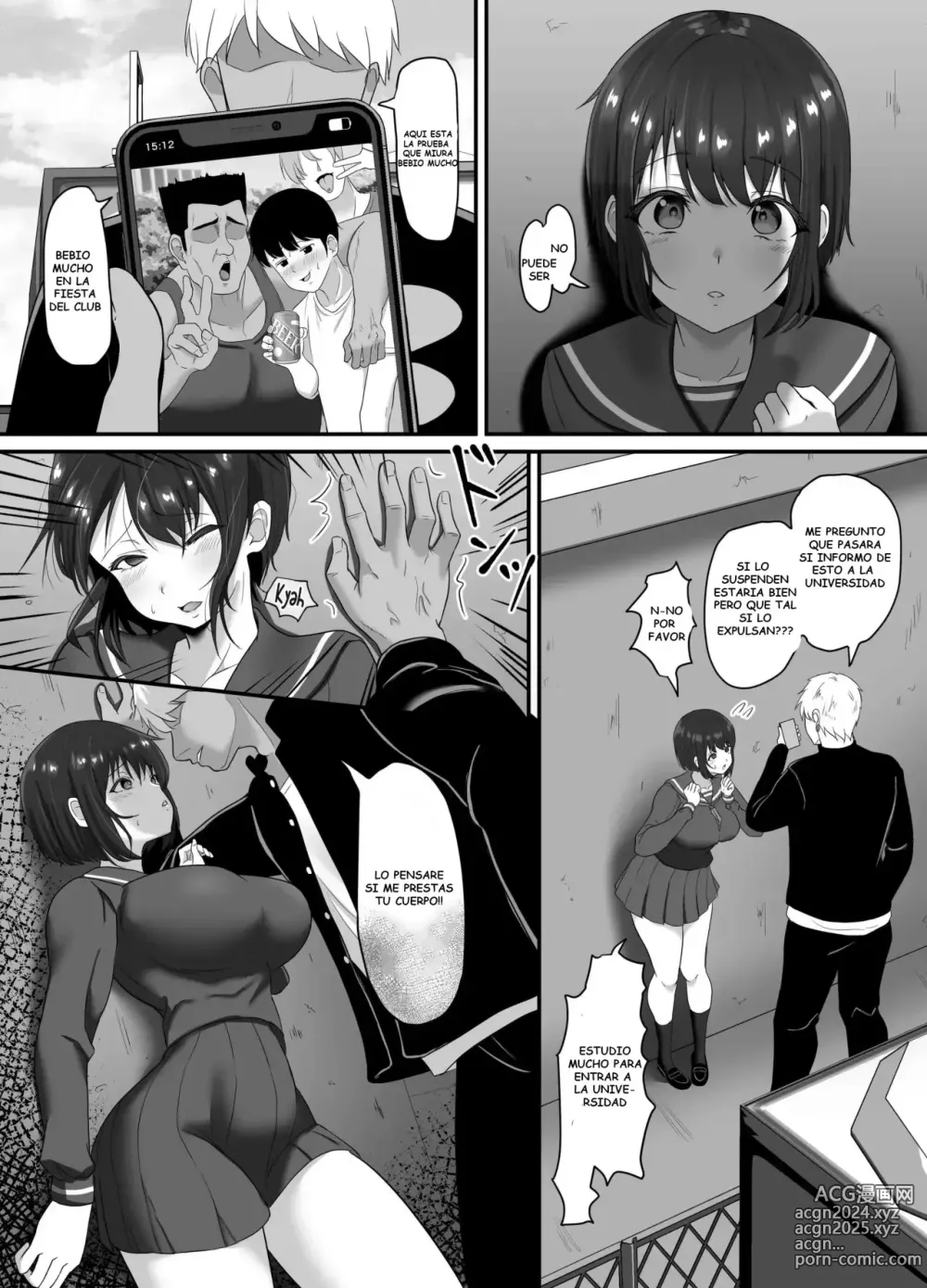 Page 11 of doujinshi Ochi Muku ~Enkyori Renaichuu no Seijun Kanojo ga Charao ni Yogosareru Hanashi~