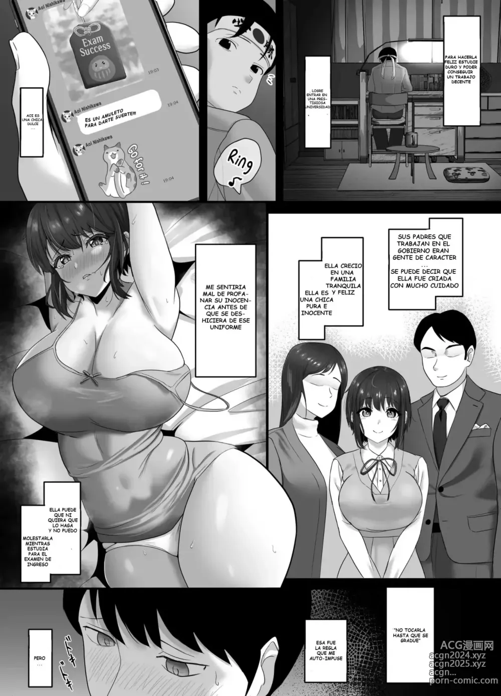 Page 5 of doujinshi Ochi Muku ~Enkyori Renaichuu no Seijun Kanojo ga Charao ni Yogosareru Hanashi~