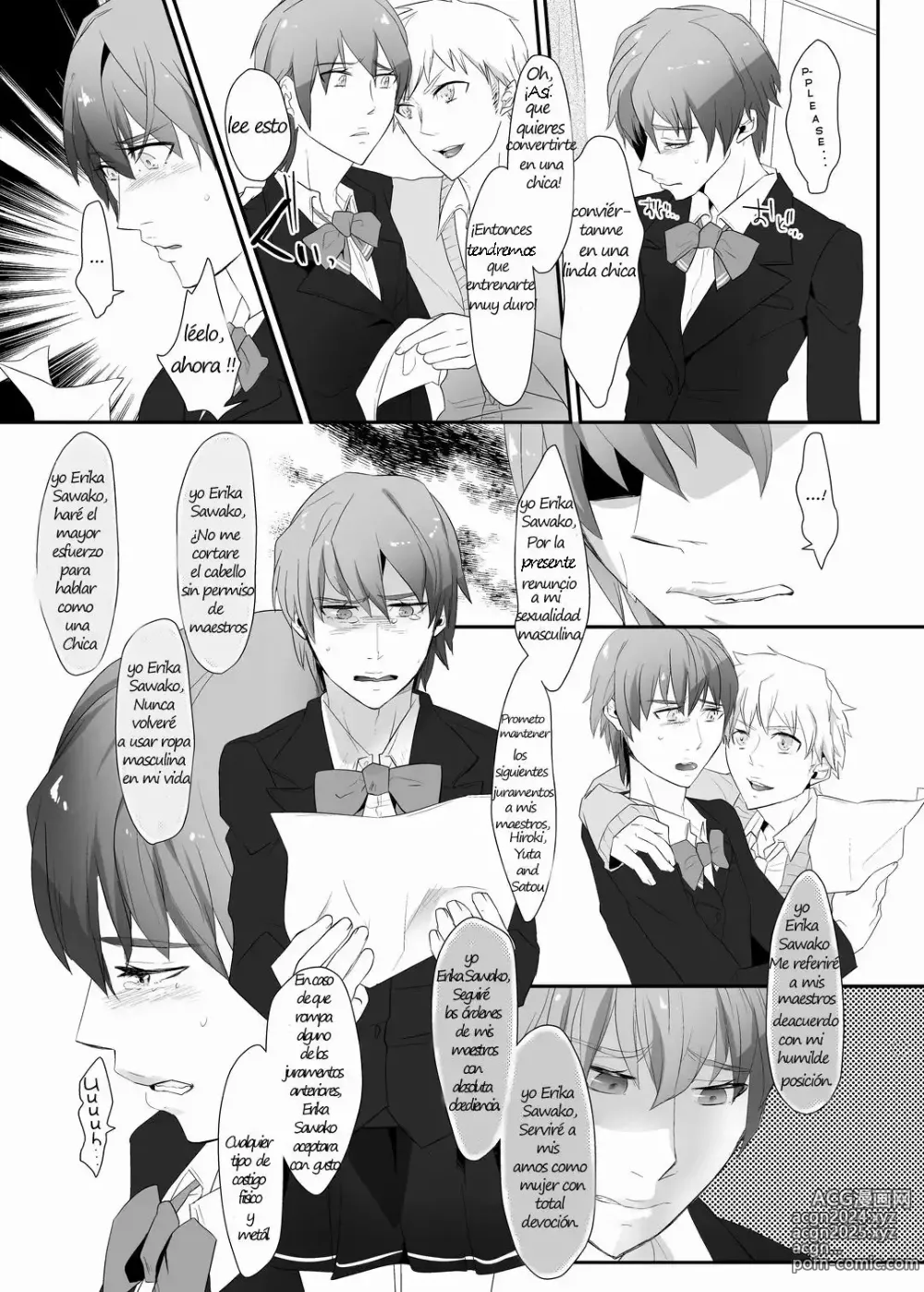 Page 11 of doujinshi Choukyou no Kokuin ~Joseika Omocha ni Sareta Seinen~