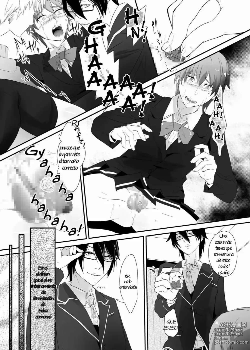 Page 13 of doujinshi Choukyou no Kokuin ~Joseika Omocha ni Sareta Seinen~