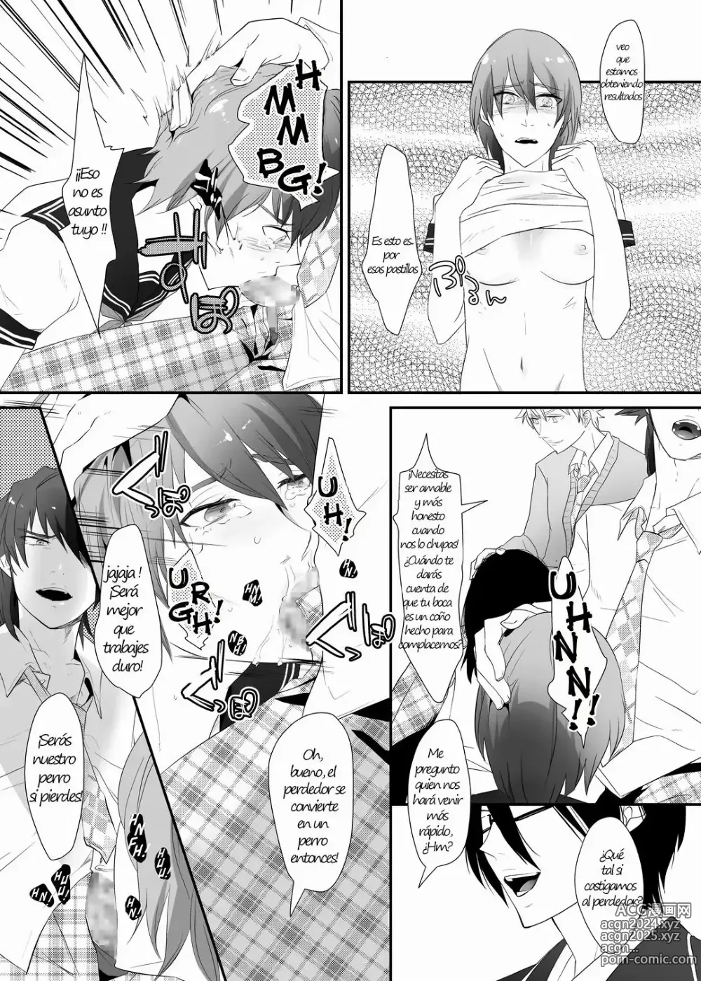 Page 16 of doujinshi Choukyou no Kokuin ~Joseika Omocha ni Sareta Seinen~