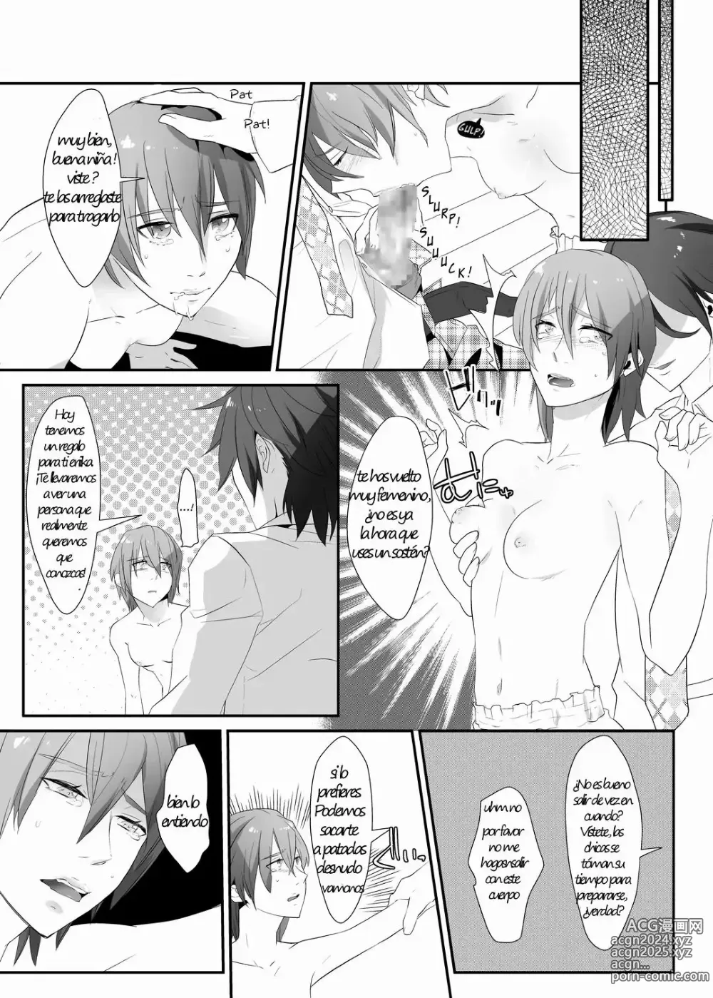 Page 20 of doujinshi Choukyou no Kokuin ~Joseika Omocha ni Sareta Seinen~