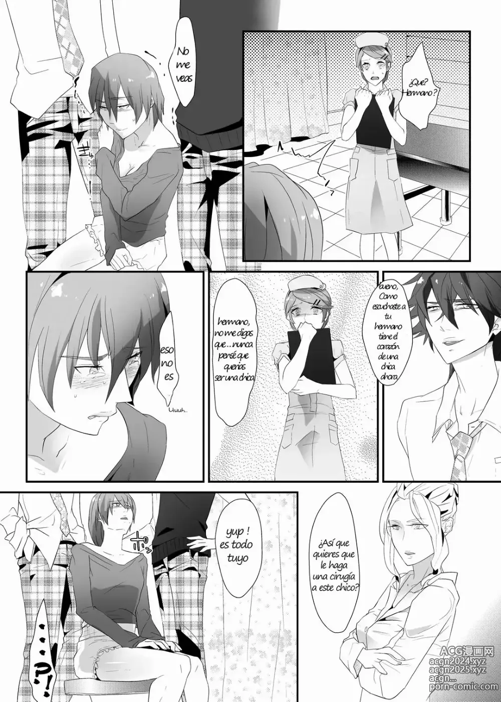 Page 22 of doujinshi Choukyou no Kokuin ~Joseika Omocha ni Sareta Seinen~