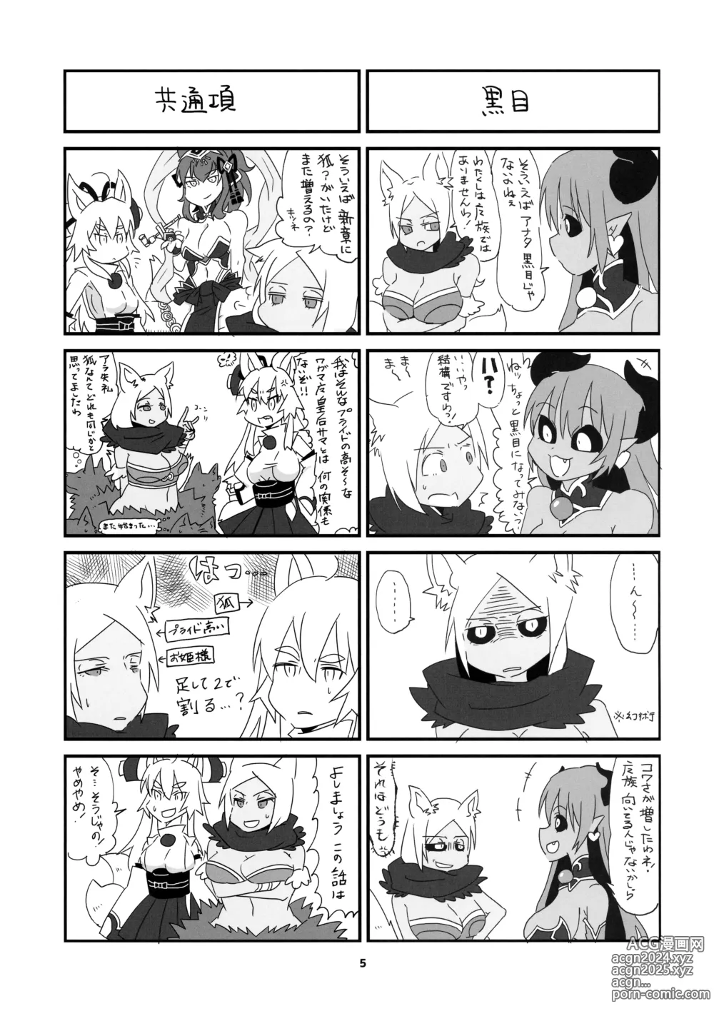 Page 7 of doujinshi Aohada Chara Goudoubon Aohada!