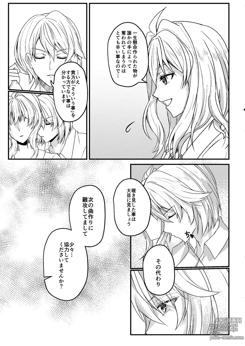 Page 16 of doujinshi Otsuki Aishite Itadakemasen ka