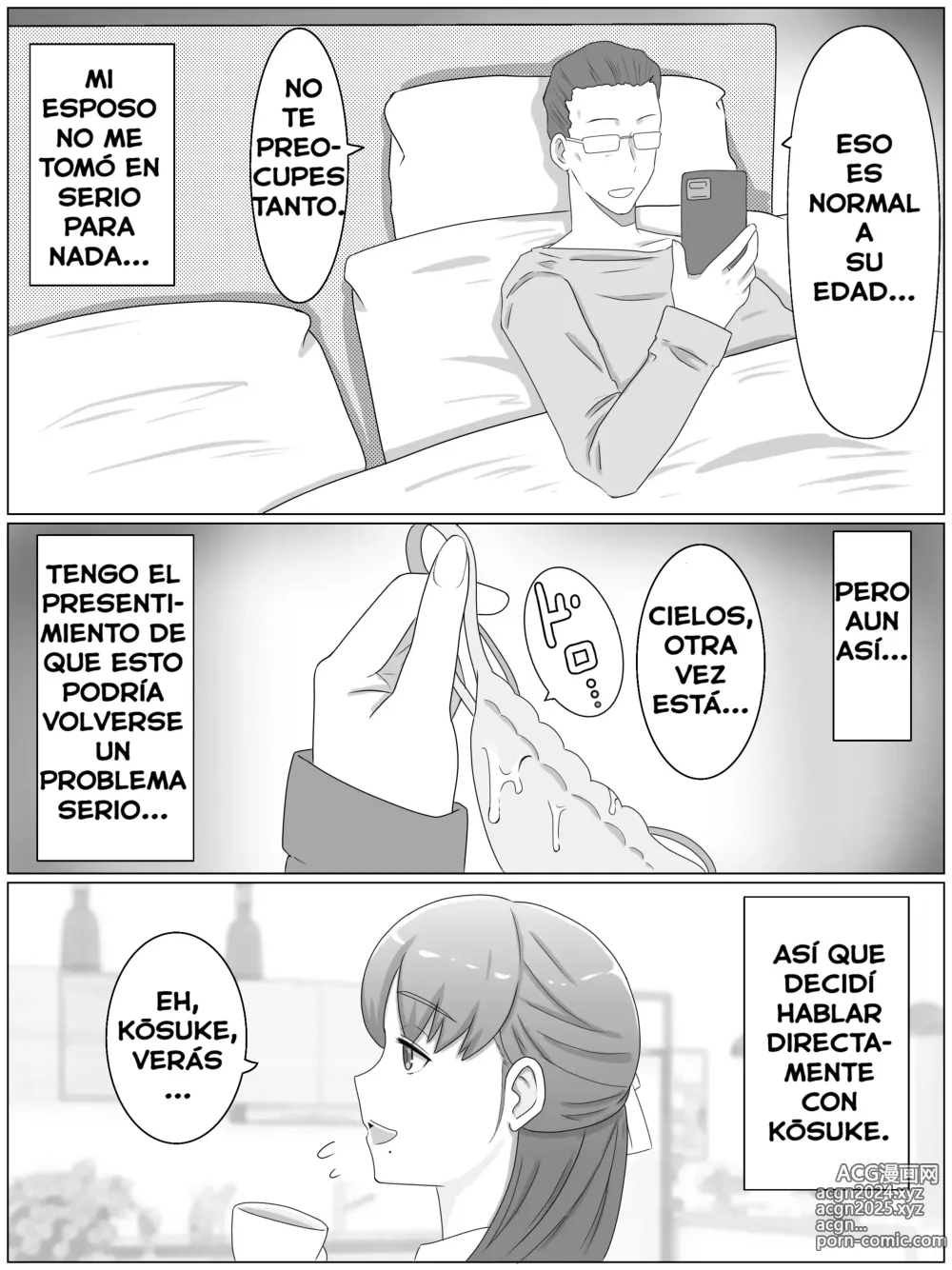 Page 4 of doujinshi Kaa-san to Shitai  Koto ~Musuko no Kodane de Haramu Kyonyuu Haha