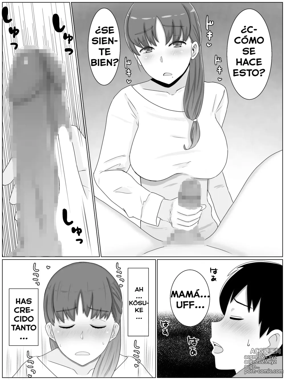 Page 9 of doujinshi Kaa-san to Shitai  Koto ~Musuko no Kodane de Haramu Kyonyuu Haha