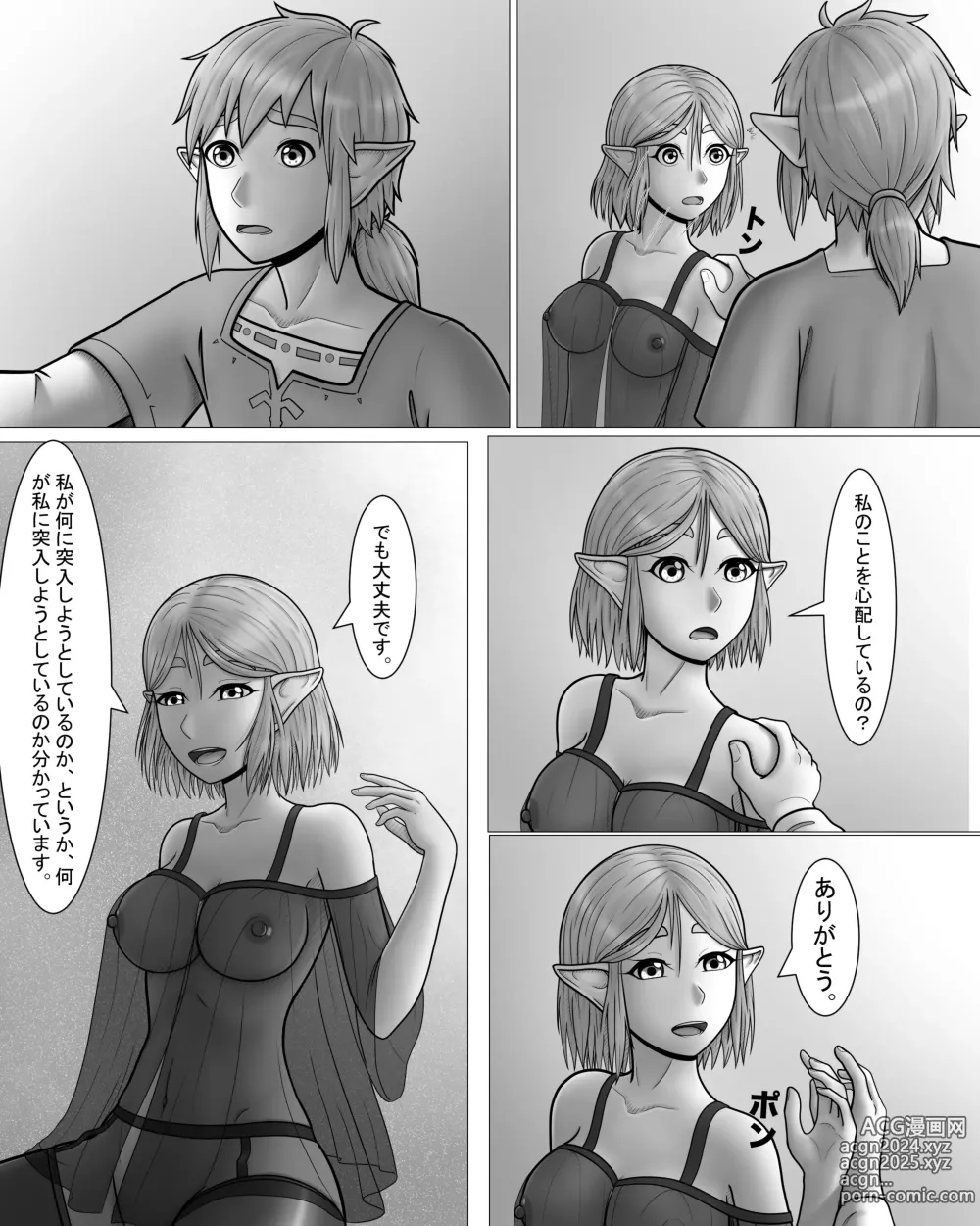 Page 21 of doujinshi Zelda no Densetsu: Princess to no Night