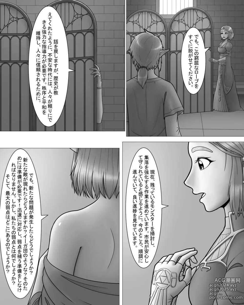 Page 4 of doujinshi Zelda no Densetsu: Princess to no Night