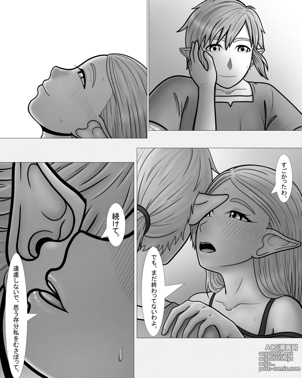 Page 38 of doujinshi Zelda no Densetsu: Princess to no Night