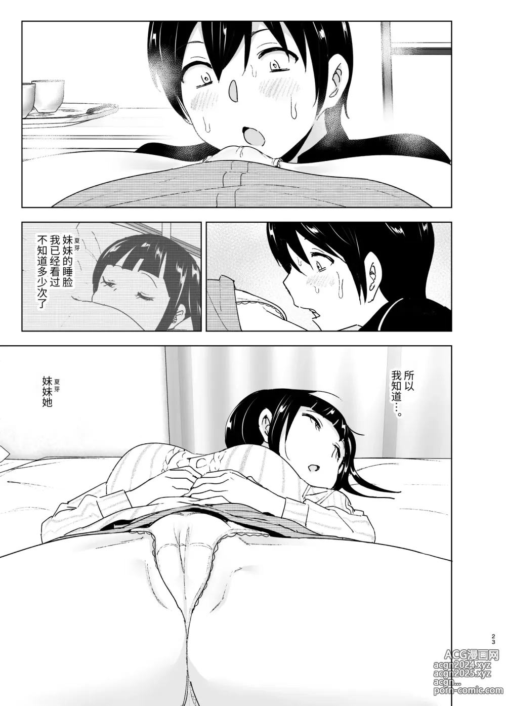 Page 22 of doujinshi Imouto, Mahou Shoujo!? 2