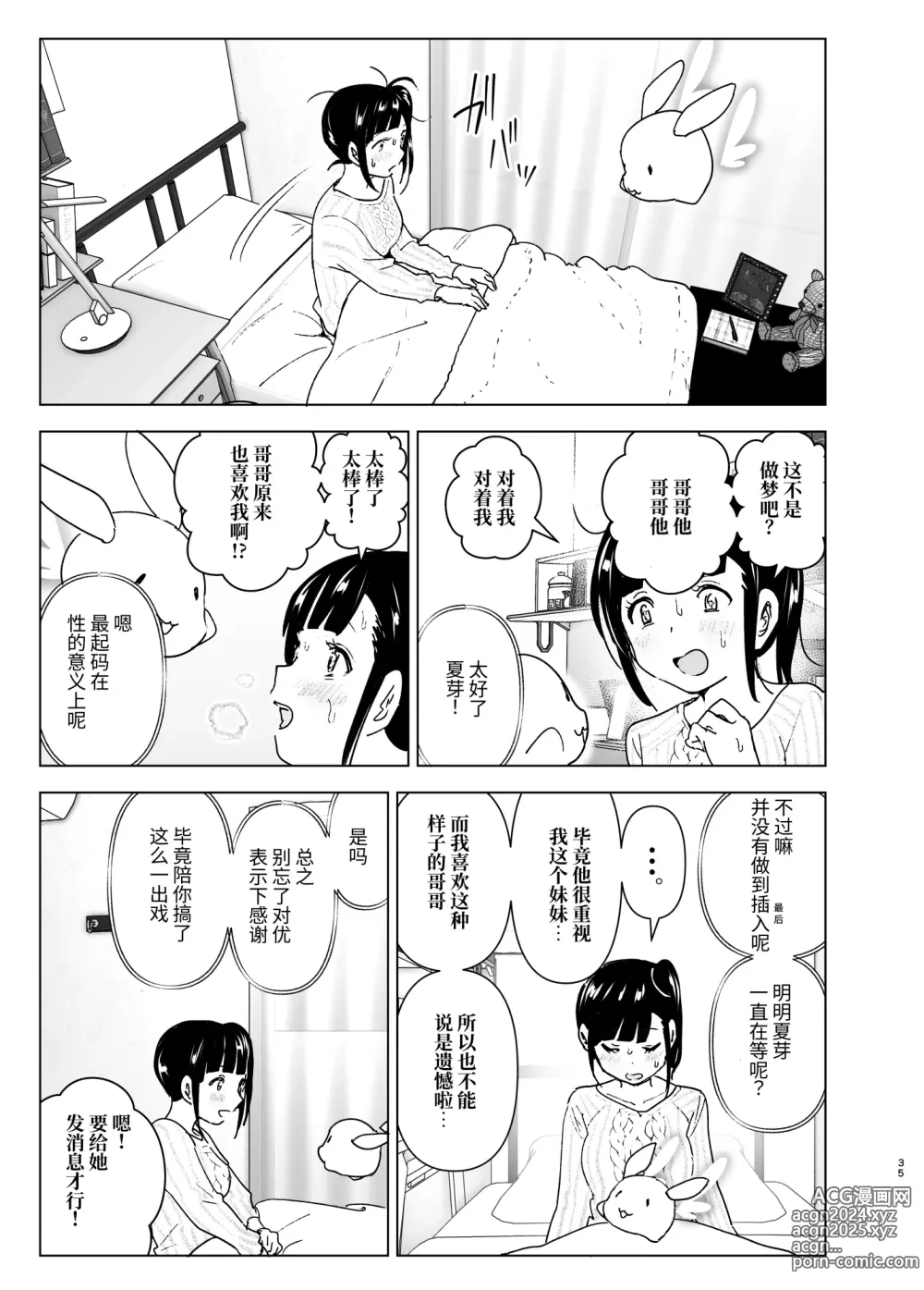 Page 34 of doujinshi Imouto, Mahou Shoujo!? 2